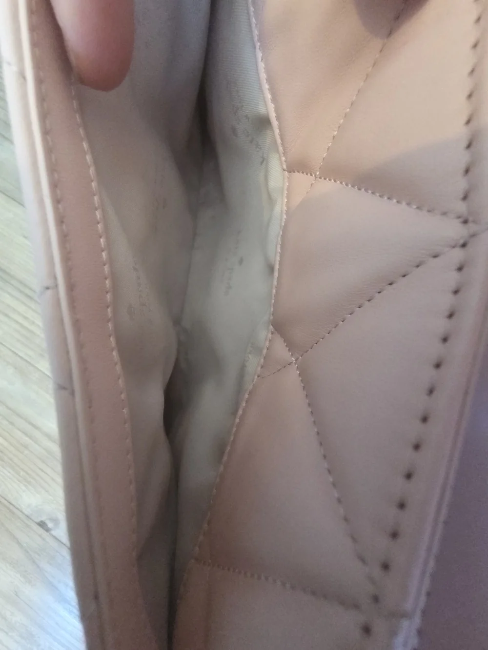 kate spade Quilted Chain Shoulder Bag - Light Pink